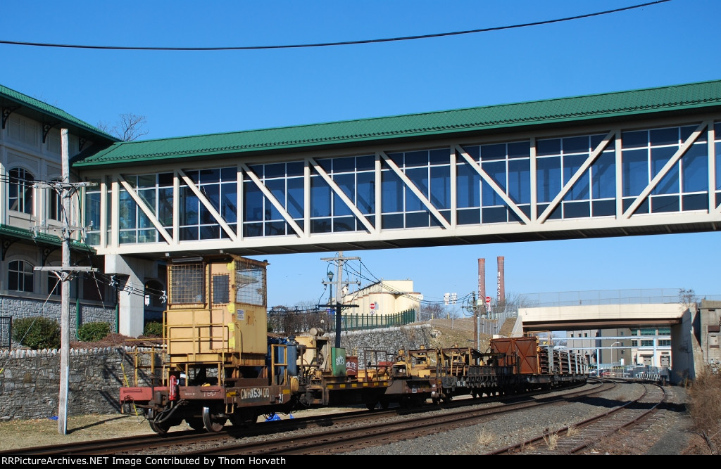 CWRX 53400 brings up the rear marker on a welded rail train